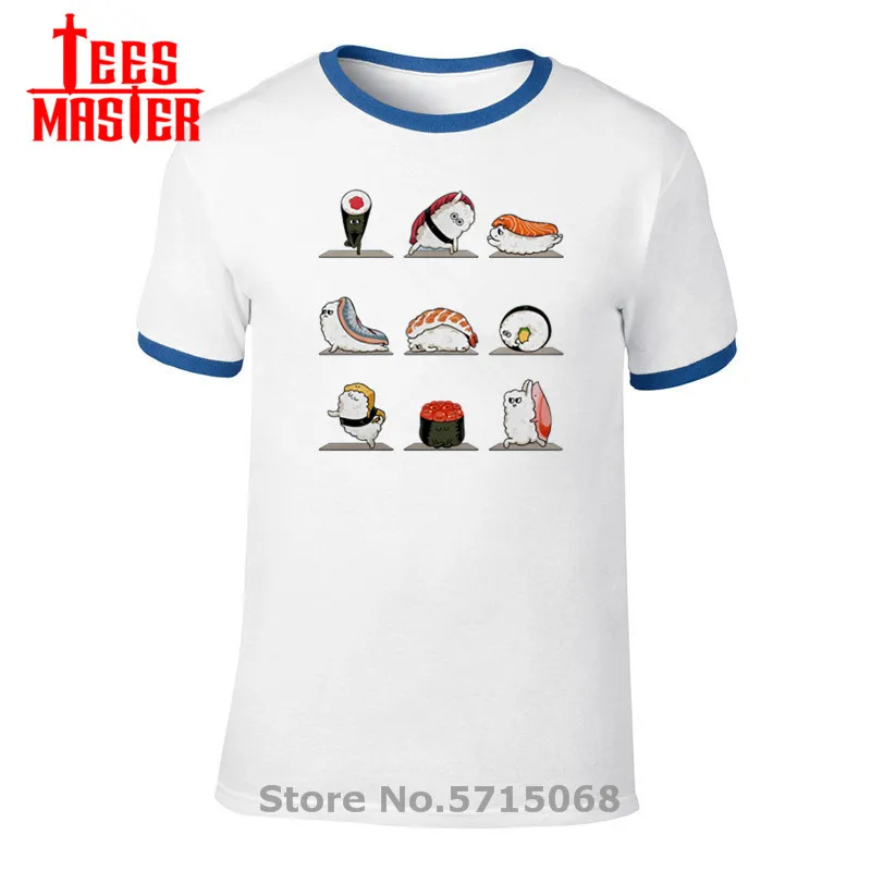 Модная хипстерская футболка с японской едой на заказ дизайнерская в стиле