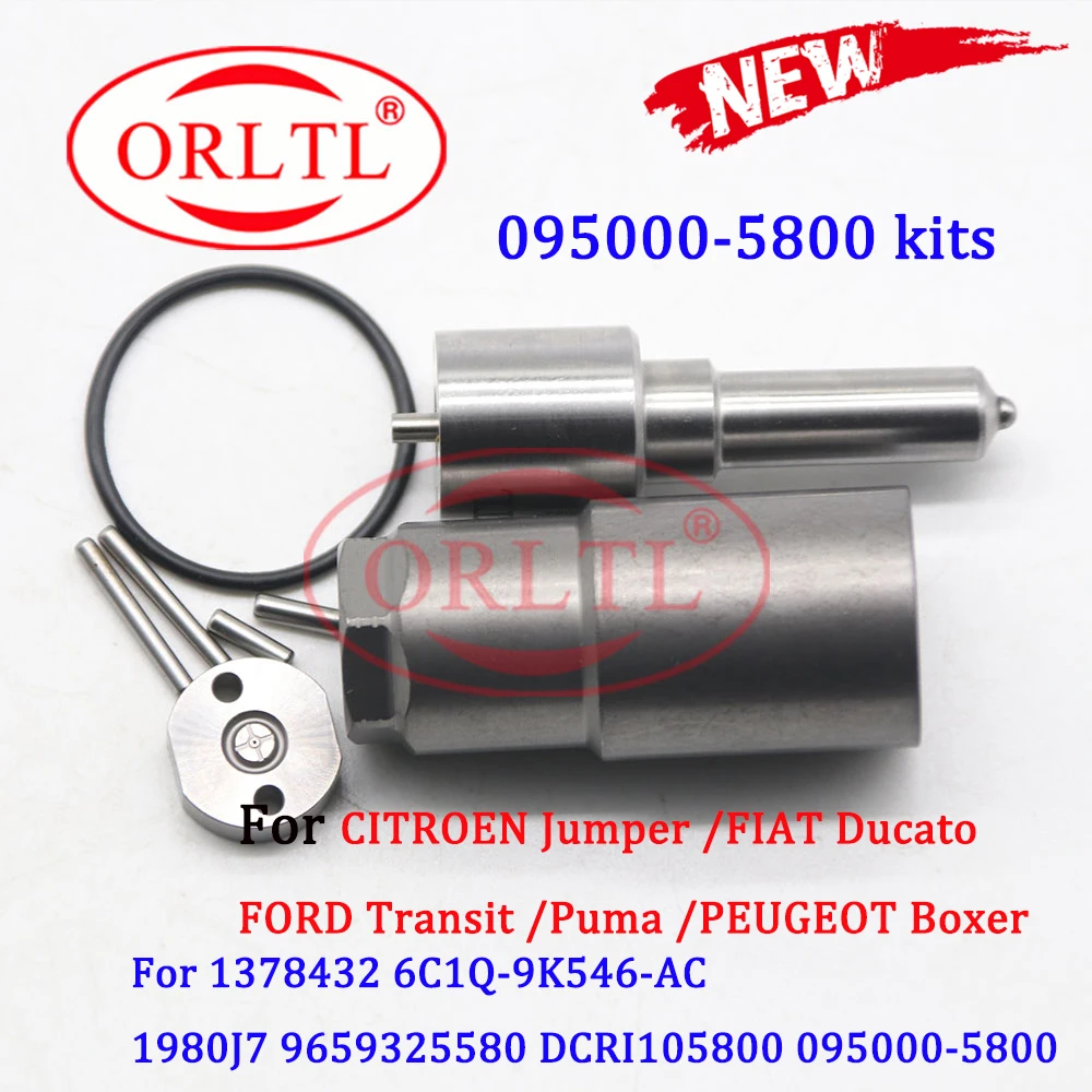 ОРЛЛ 095000 -5801 Ремкомплекты дизельных форсунок Сопло DLLA153P884 Пластина клапана штифт