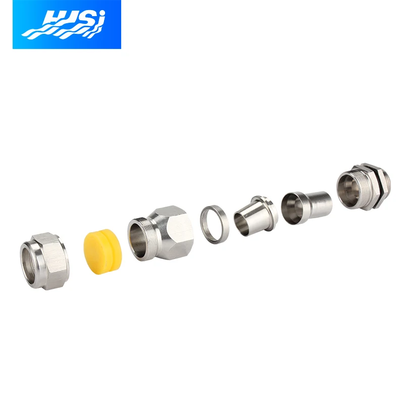 2 шт. NPT 3/4 &quotATEX Ex d Zone 1 21 22 нержавеющая сталь армированный сальник с ПВХ оболочкой |