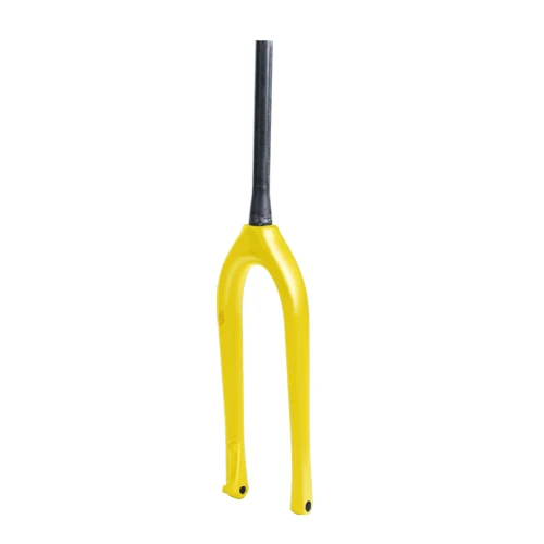 29er yellow matt BXT Full Carbon MTB вилка Boost 110*15 мм 29er горный велосипед вилка 2" дюймовые дисковые тормоза Конические 1-1/8 to1-1/2 вилки моста - Цвет: 29er yellow matt