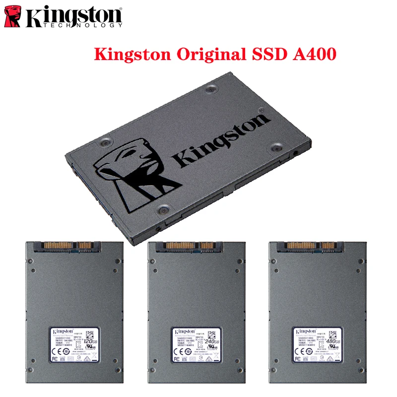 Kingston оригинальный SSD A400 120 ГБ 240 480 960 Внутренний твердотельный накопитель 2 5 дюйма