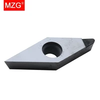 mzg vcgt 1103 vcgt 1604 04 08 12 pcd cnc cutting aluminum copper processing boring turning diamond insert for svxc holder