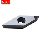 Алмазная вставка MZG VCGT 1103 VCGT 1604 04 08 12 PCD для резки алюминия, меди, обработки, сверления, поворота для держателя SVXC