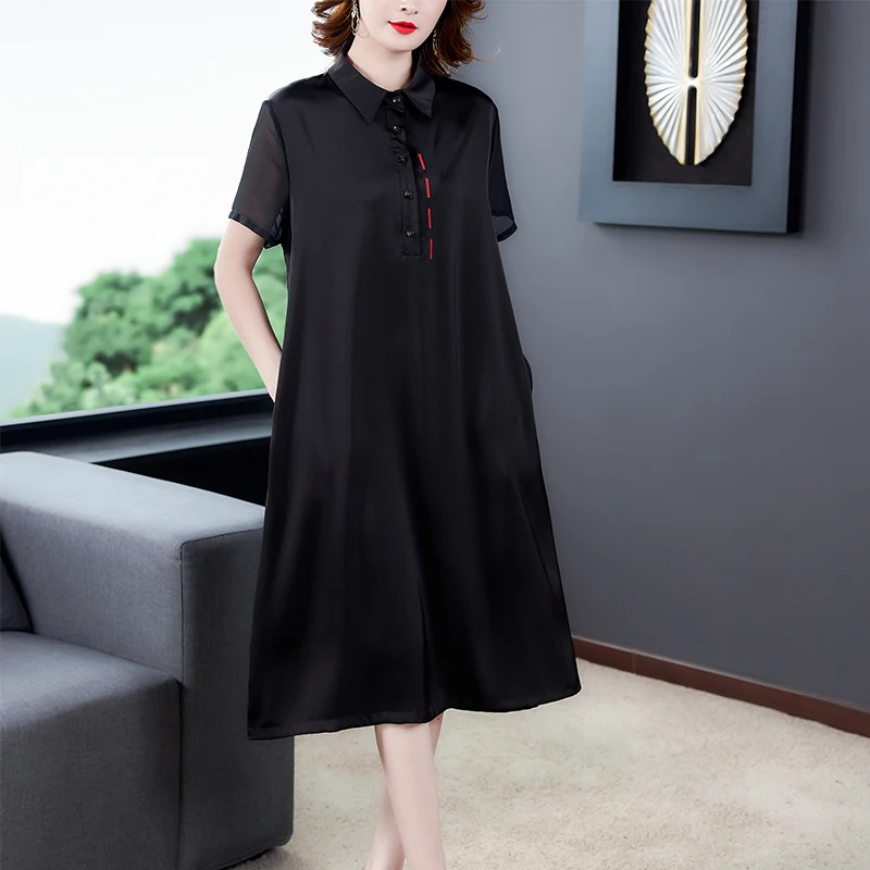 Платье в китайском стиле для женщин длинное летнее новое платье 2020 с коротким