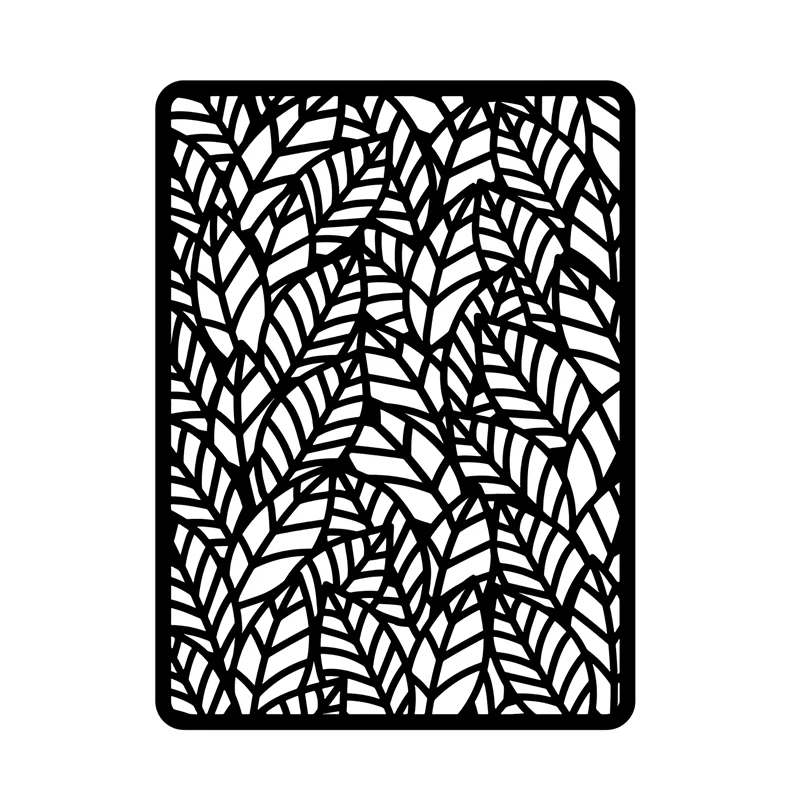 Штампы Eastshape в форме листьев металлические режущие штампы для изготовления карт