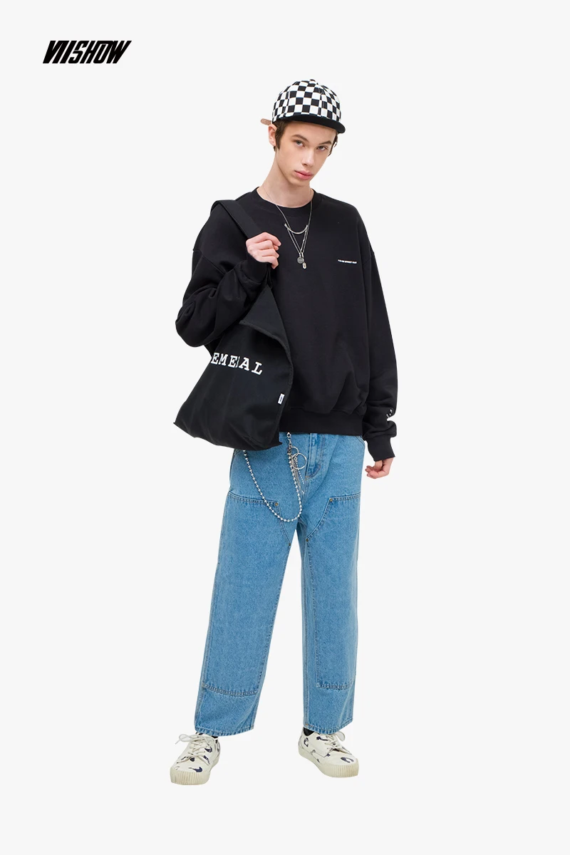 VIISHOW уличная Мужская толстовка брендовые хип хоп толстовки для мужчин новинка 2019