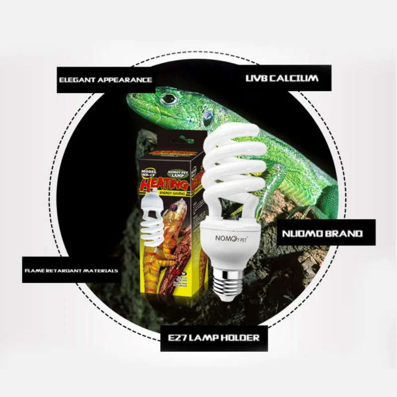 Лампа от солнца кальция для рептилий суккулентов 26 Вт энергосберегающая