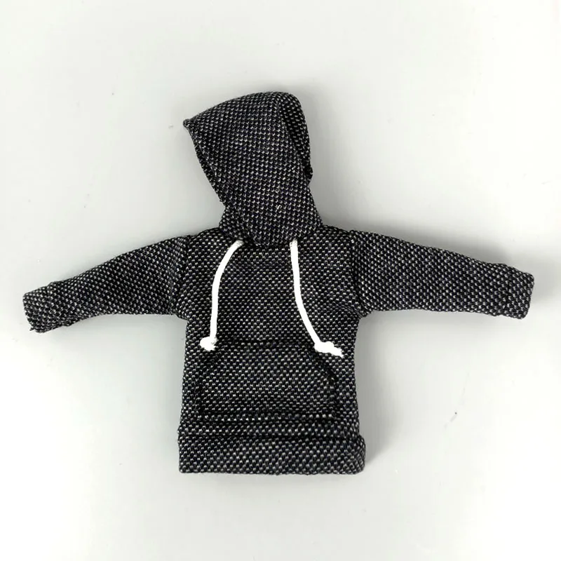 black dotted Темно-синий свитер ручной работы для кукол Blythe, пальто, модная одежда для кукол Blyth, топы для кукол, подарок, детская игрушка 1/6, аксессуары для кукол - Цвет: black dotted