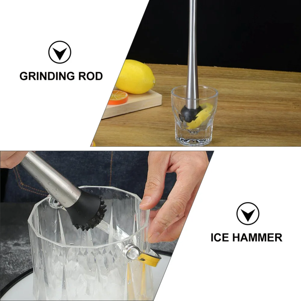 

1 Set 4pcs Stainless Steel Bartender Tools Cocktail Supplies (Assorted Color)