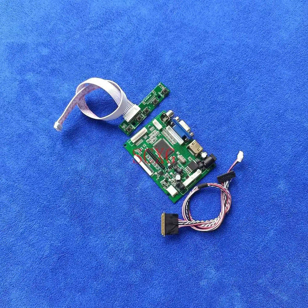 

DIY Kit 40-Pin LVDS HDMI-compatible VGA AV 1366*768 60Hz WLED laptops Fit LP145WH1/LTN145AT01 LCD screen controller drive board