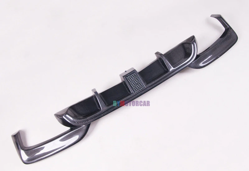 K Style with lamp LED Carbon fiber Rear Diffuser Lip For BMW F06 F12 F13 M6 | Автомобили и мотоциклы