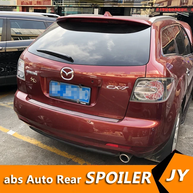 

Для MAZDA CX-7 спойлер 2008-2013 MAZDA CX-7 спойлер высокого качества ABS Материал заднее крыло автомобиля праймер цвет задний спойлер