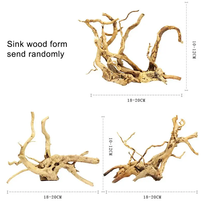 Hot Sale 1pcs Wood Natural Trunk Driftwood Tree Aquarium Fish Tank Plant Branch Decoration Ornament Landscap Flower Grass Decor | Дом и сад