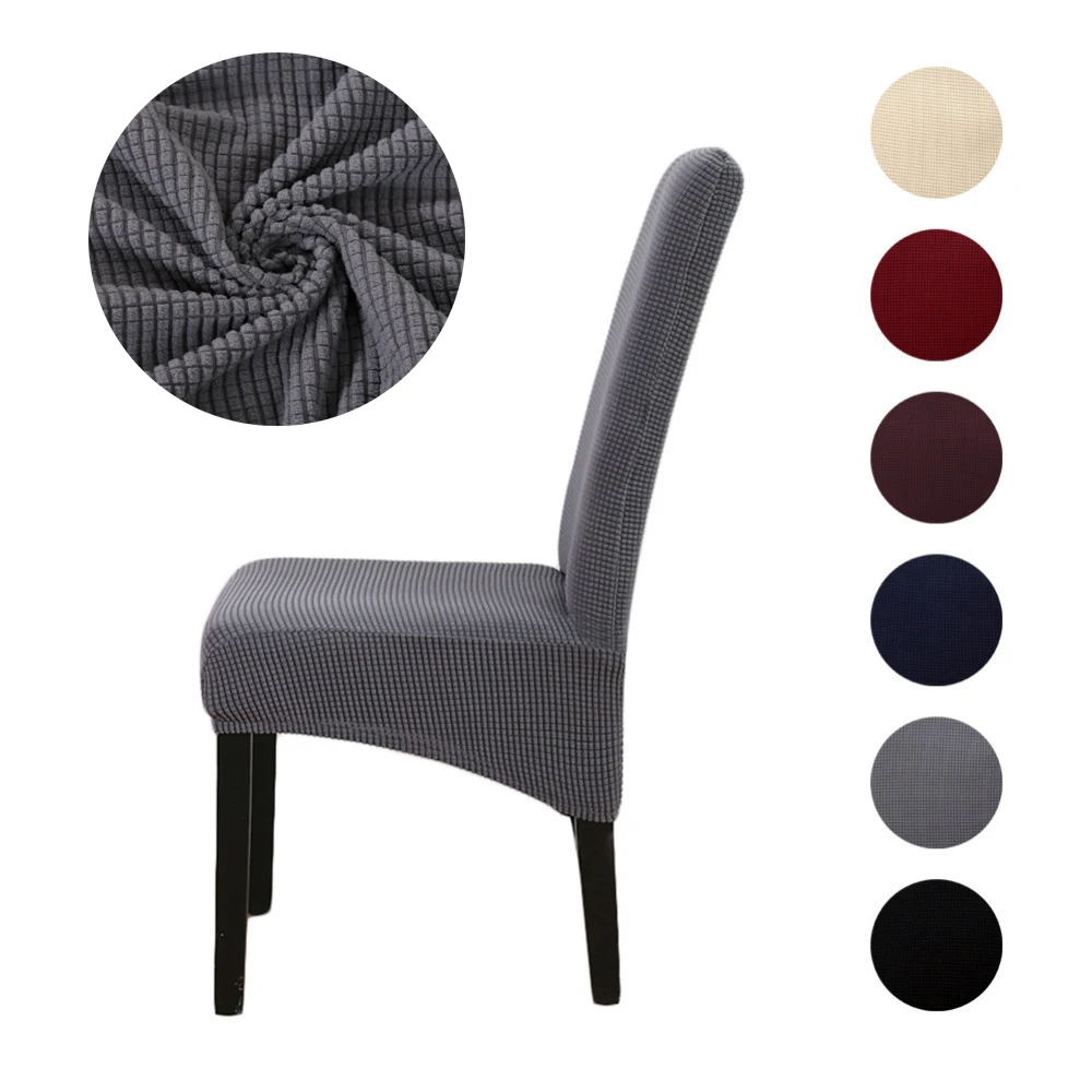 

Флисовая ткань XL Размер Длинная спинка плед чехлы на стулья для ресторана отеля вечерние банкеты