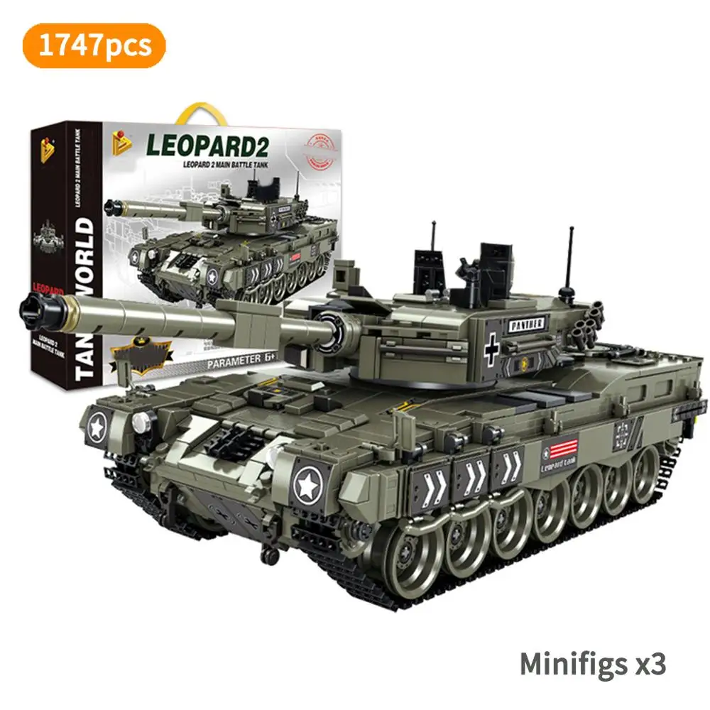 Военный танк леопард 2 Основной боевой набор немецких армейских солдат фигурки