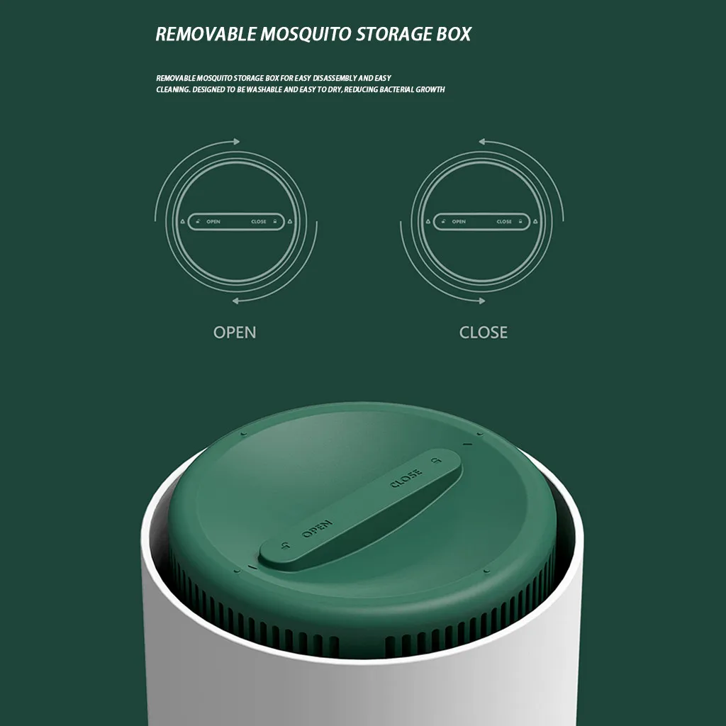 Sticky Catch USB Mosquito Home LED Repellent Fly Trap Light Silent non-radiation pregnant baby special Insect repellent |