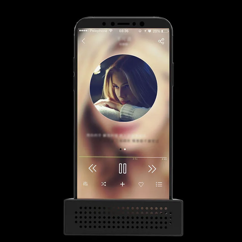 Держатель усилителя звука для настольного телефона подставка с усилением