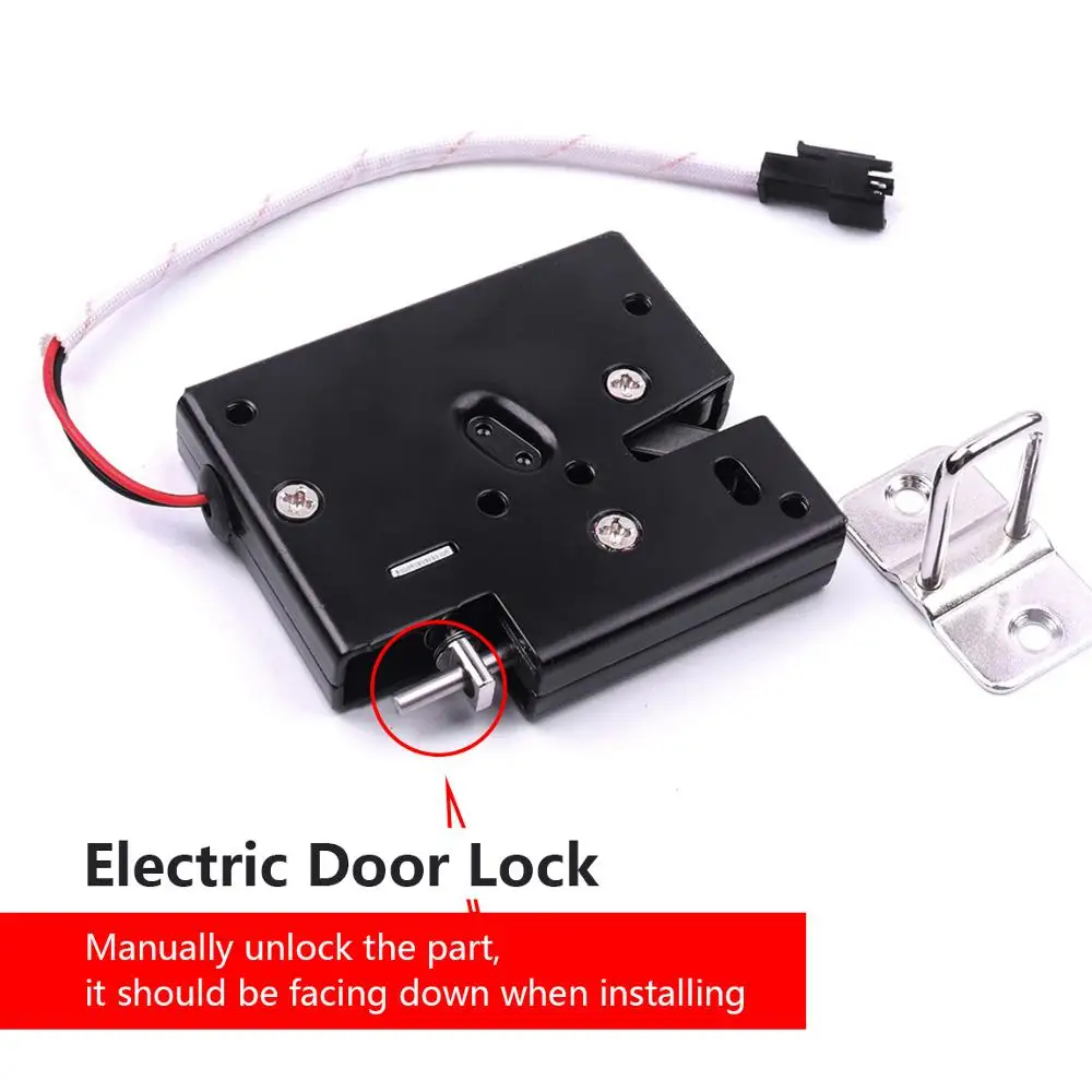 12VDC умный электромагнитный дверной замок электронный Противоугонный