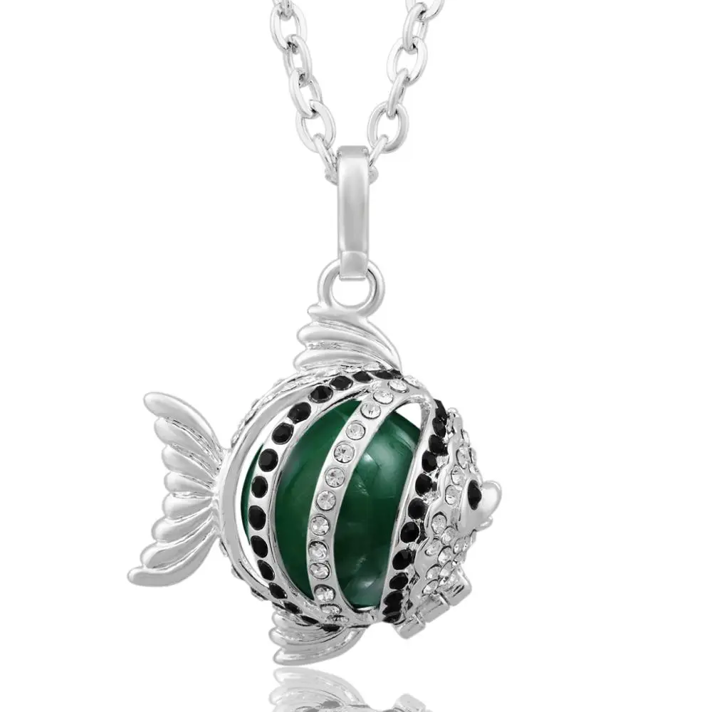 Женская клетка для рыбы чешский котенок украшение ангел подвеска звонков