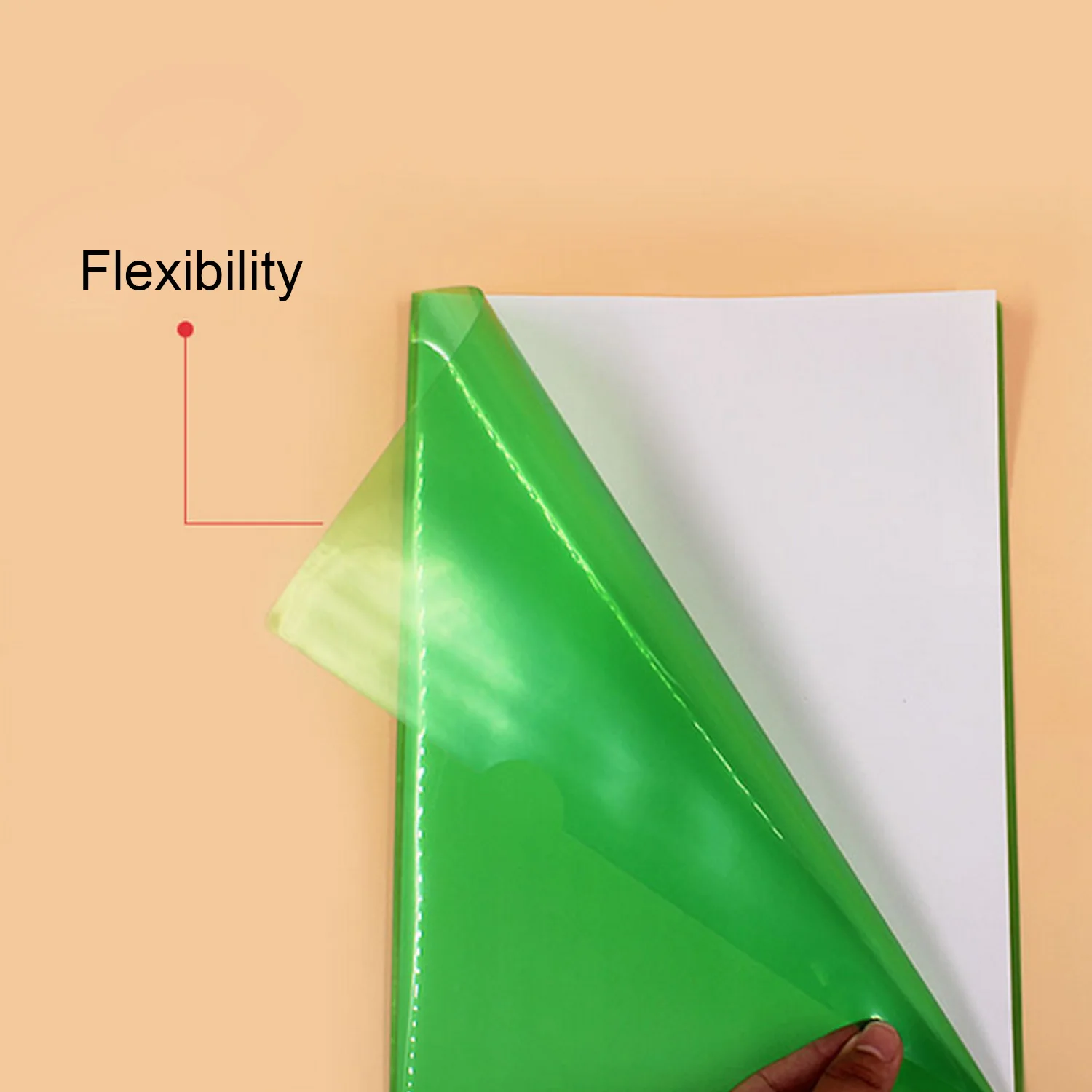 Прозрачные пластиковые папки для документов карманные формата A4 размер L дома