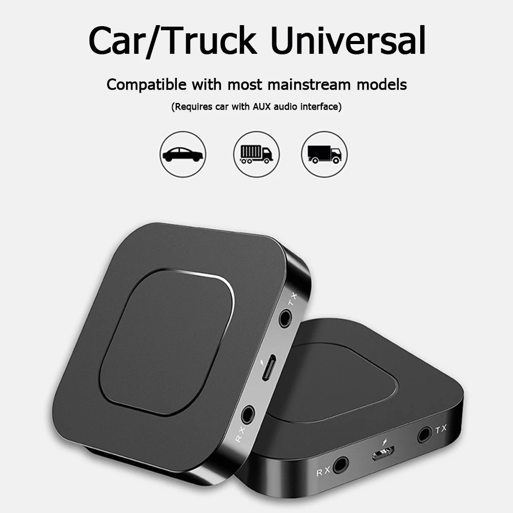 

2 in 1 Bluetooth Transmitter Receiver 3.5mm AUX Audio Music Wireless Adapter Audio USB Dongle Wireless Adapter
