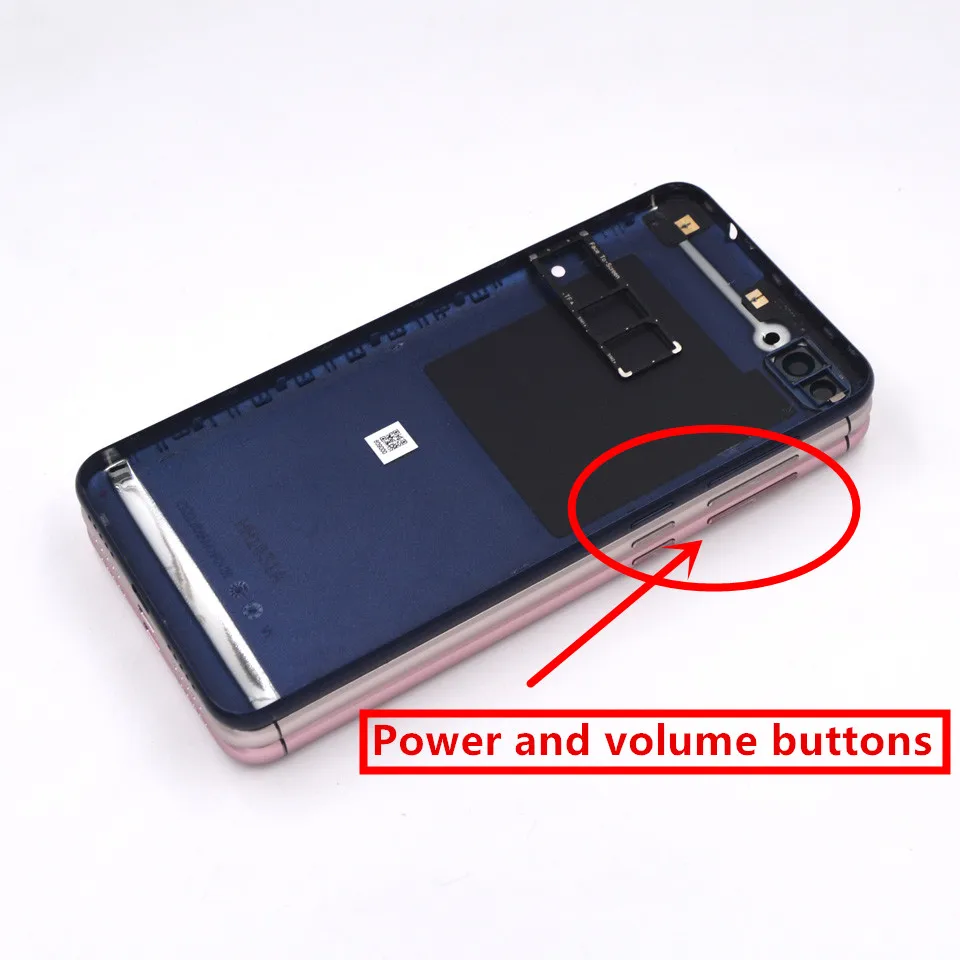 Чехол для ASUS Zenfone 4 Max ZC520KL задняя крышка аккумулятора корпус SIM-карты слот карты SD