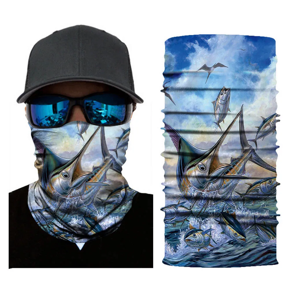 Мотоциклетная маска для лица езды на велосипеде Хэллоуин головной шарф шейный