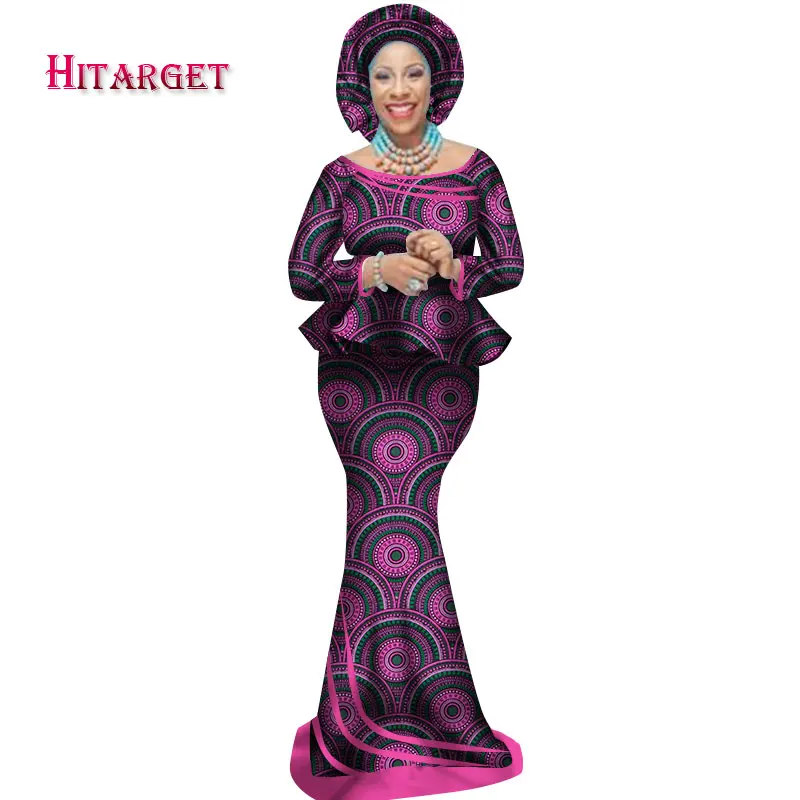 Осень 2020 африканские платья для женщин индивидуальный пошив Женская африканская