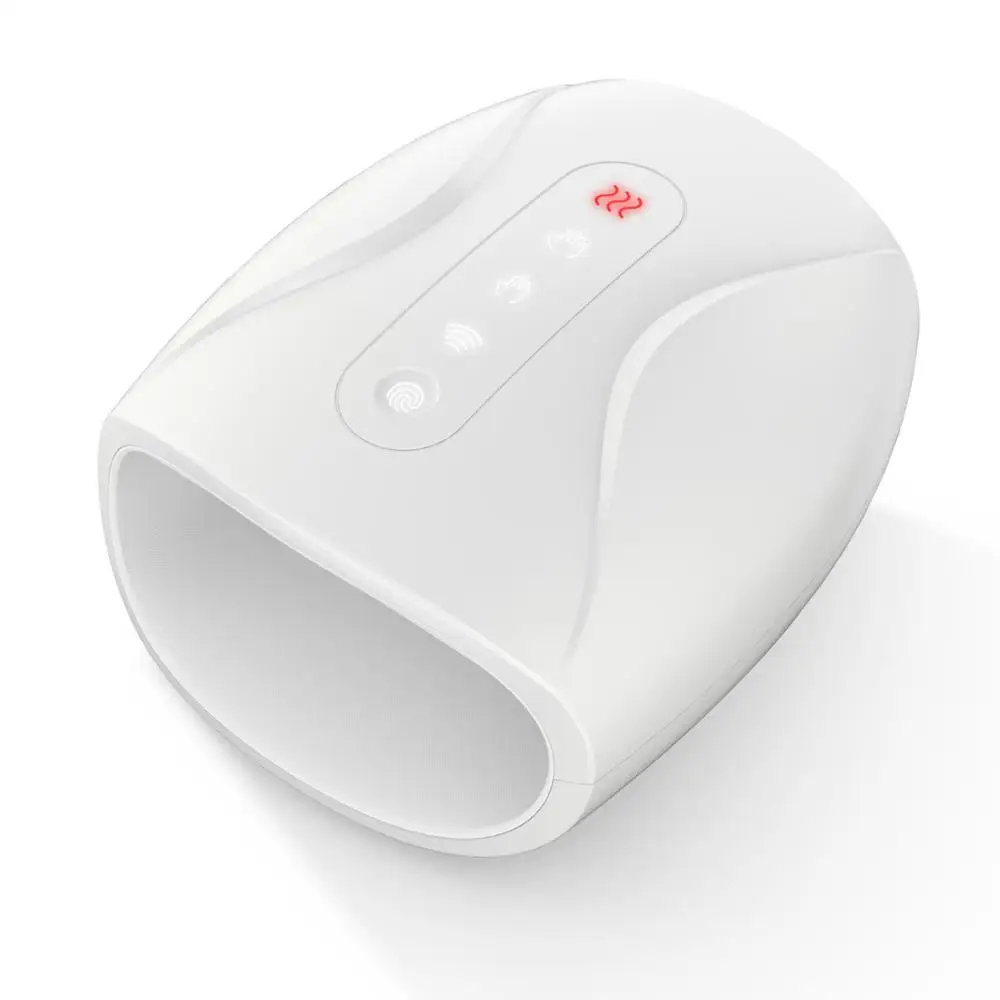 

2021 Hot New Health Care Hand Massager Electric Palm Finger Massager with Air Pressure Heat Compression for Women Beauty Massage