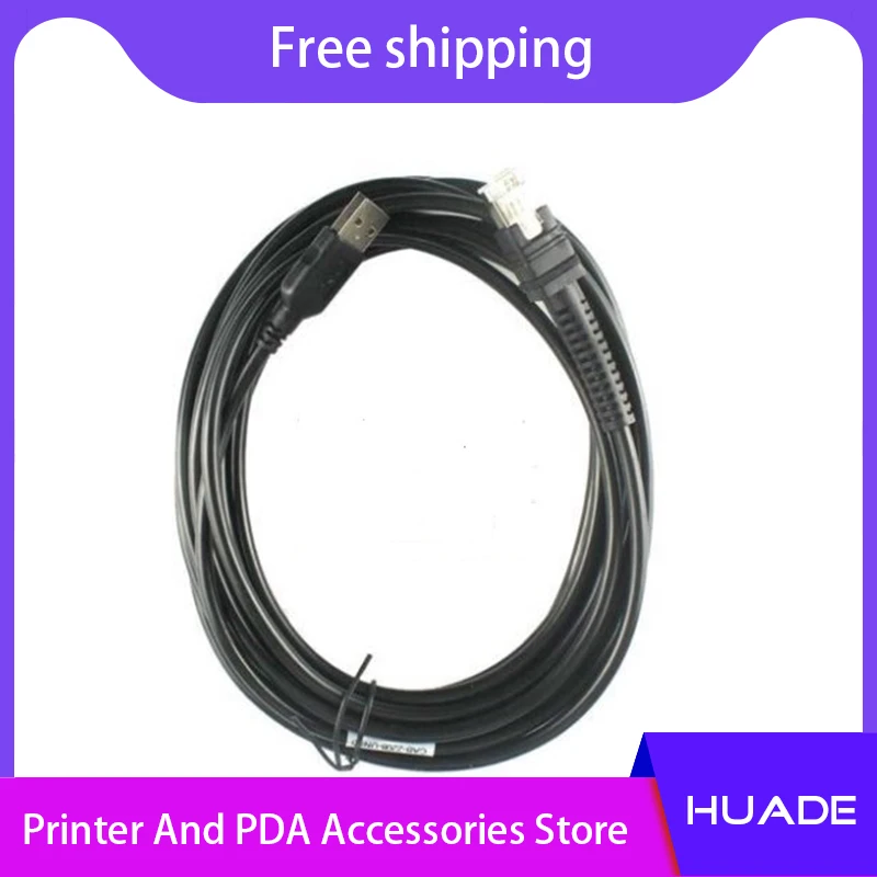 5 шт. Новый сканер USB м прямой кабель для передачи данных Zebra LI3608 LI3678 DS3608 DS3678 штрих