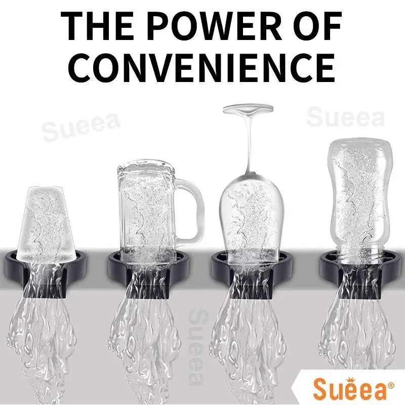 

Automatic Cup Washer Faucet Glass Rinser For Kitchen Sink Bar Glass Rinser Coffee Milk Wash Cup Tool For Kitchen Bar Accessories