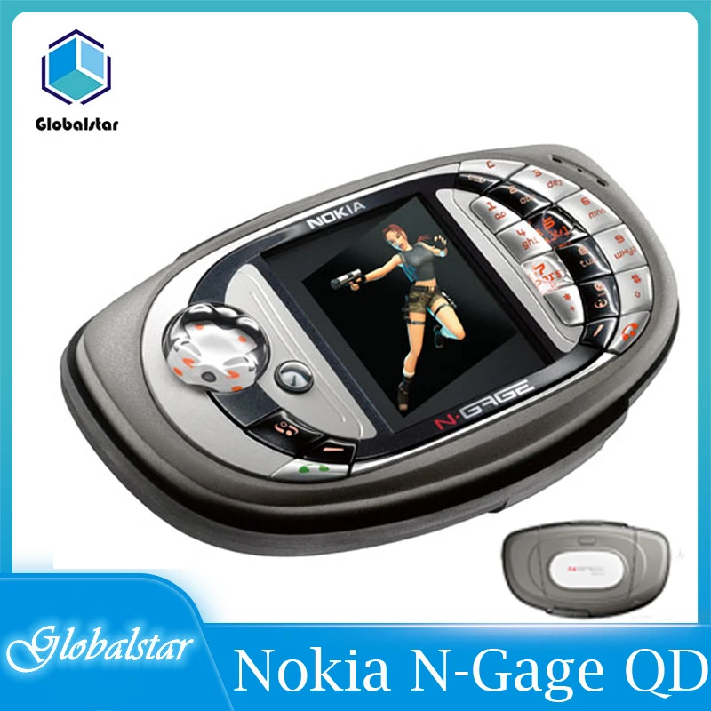 Nokia N-Gage QD Восстановленный Оригинальный разблокированный N-gage Game мобильный
