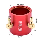 Алюминиевая 24 мм радиоуправляемая лодочная моторная водоохлаждающая куртка с входом и выходом фитинги радиатора для 24352440 моторов матоваябесщеточная