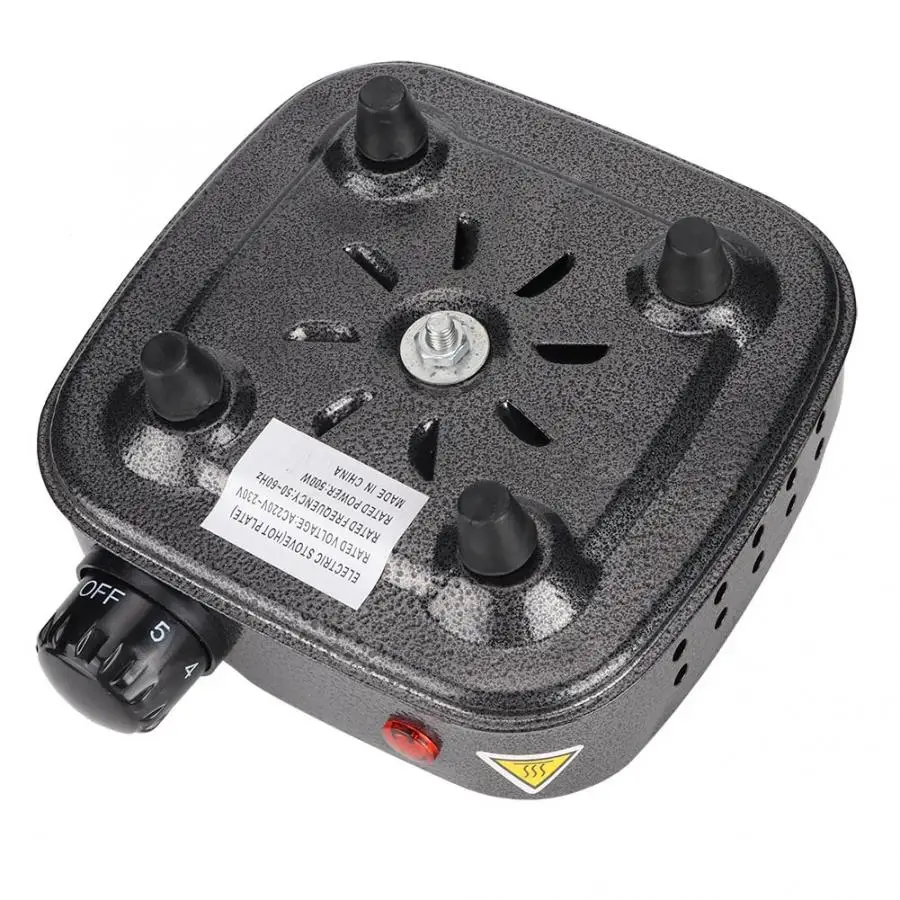 

Newest Mini Electric Stove Coffee Tea Heater Plate Multi-Function Electric Stove Electric Furnace Silver Gray 220-230V EU Plug
