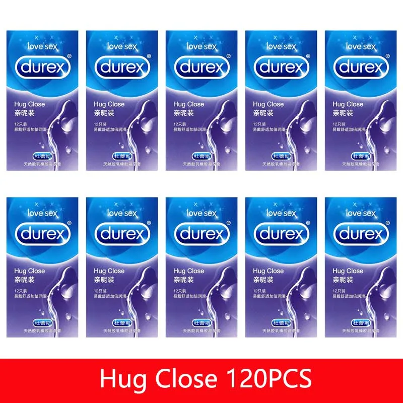 Презервативов Durex 120 шт./упак. Hug близко Ультратонкий презерватив для Для мужчин