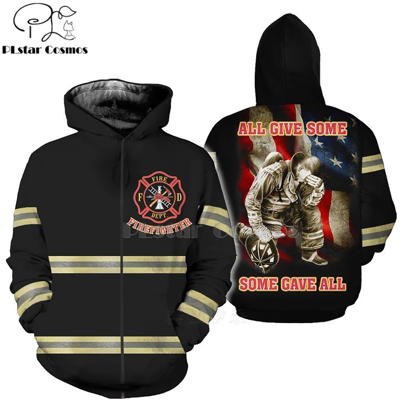 

Firefighting FireFighter Firemen Hero Harajuku casual Tracksuit 3D Printed Hoodies/Sweatshirt/Jacket Men Women skull pullover-01