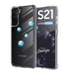 Противоударный прозрачный мягкий силиконовый чехол для Samsung Galaxy S21 Ultra S20 FE S20 Plus A51 A71 A31 A12 A21S M51 M31 M31S, задняя крышка