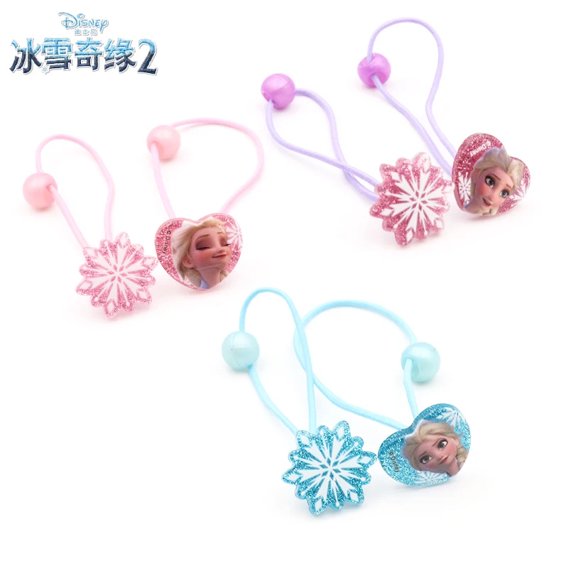 6 шт./компл. Disney Эльзы из мультфильма &quotХолодное сердце&quot с круглым вырезом для