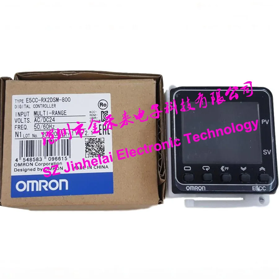 Novo e Original Controlador de Temperatura Omron Digital Interruptor – Dc24v E5cc-rx2dsm-800 ac
