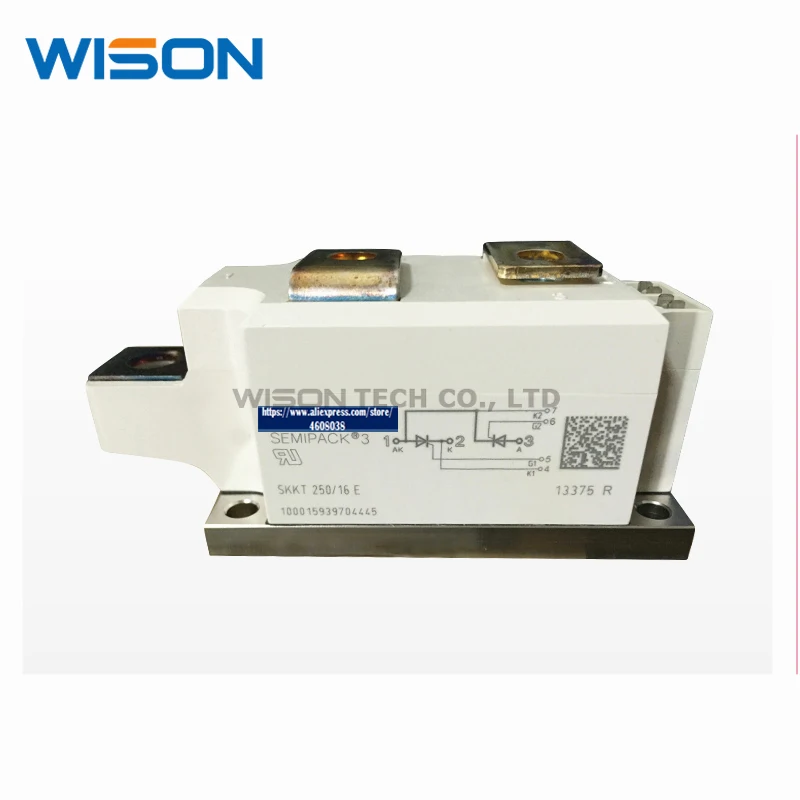 SKKT250/16E SKKT250/14E SKKT250/12E SKKT250/08E Новый и оригинальный тиристорный