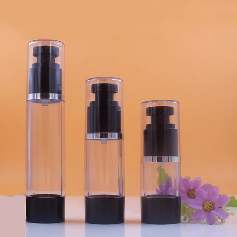 10 шт. Пластик путешествия надежных партнеров! Безвоздушные бутылки из Цвет