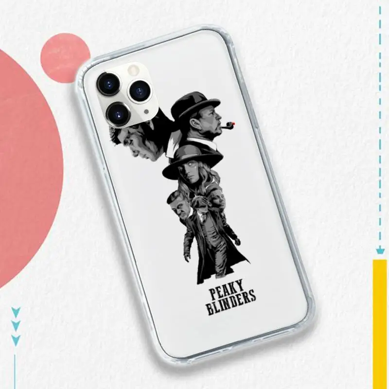 

Peaky Blinders Thomas Shelby Phone Case Transparent soft For iphone 5 5s 5c se 6 6s 7 8 11 12 plus mini x xs xr pro max
