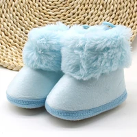 toddler newborn baby soild wool boots soft sole snow prewalker warm shoes plush warm winter boots toddler bebes shoes chaussures