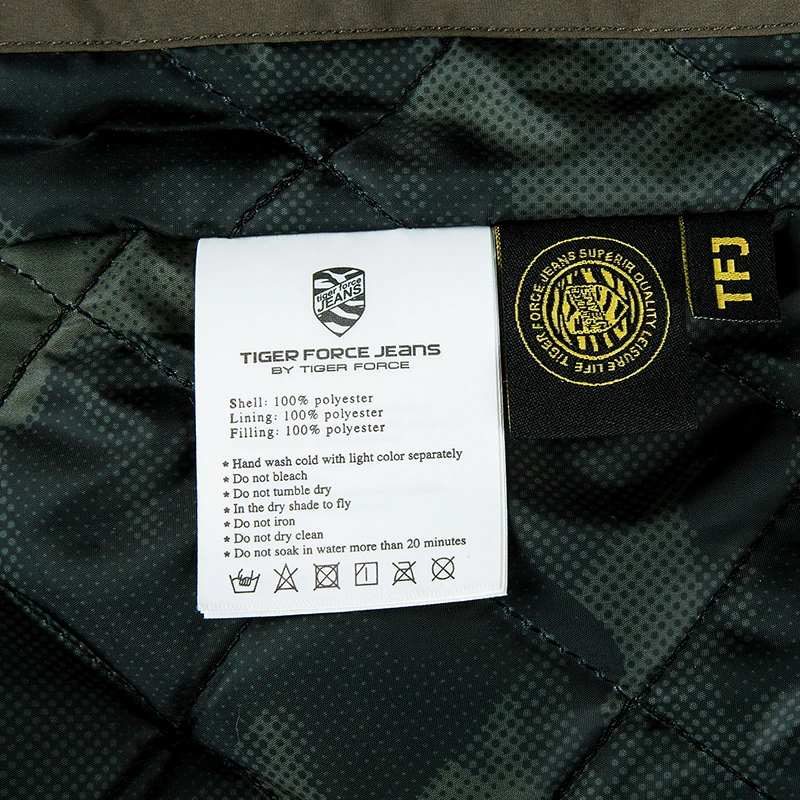 Мужская куртка-бомбер Tiger Force модная камуфляжная ветровка в стиле милитари