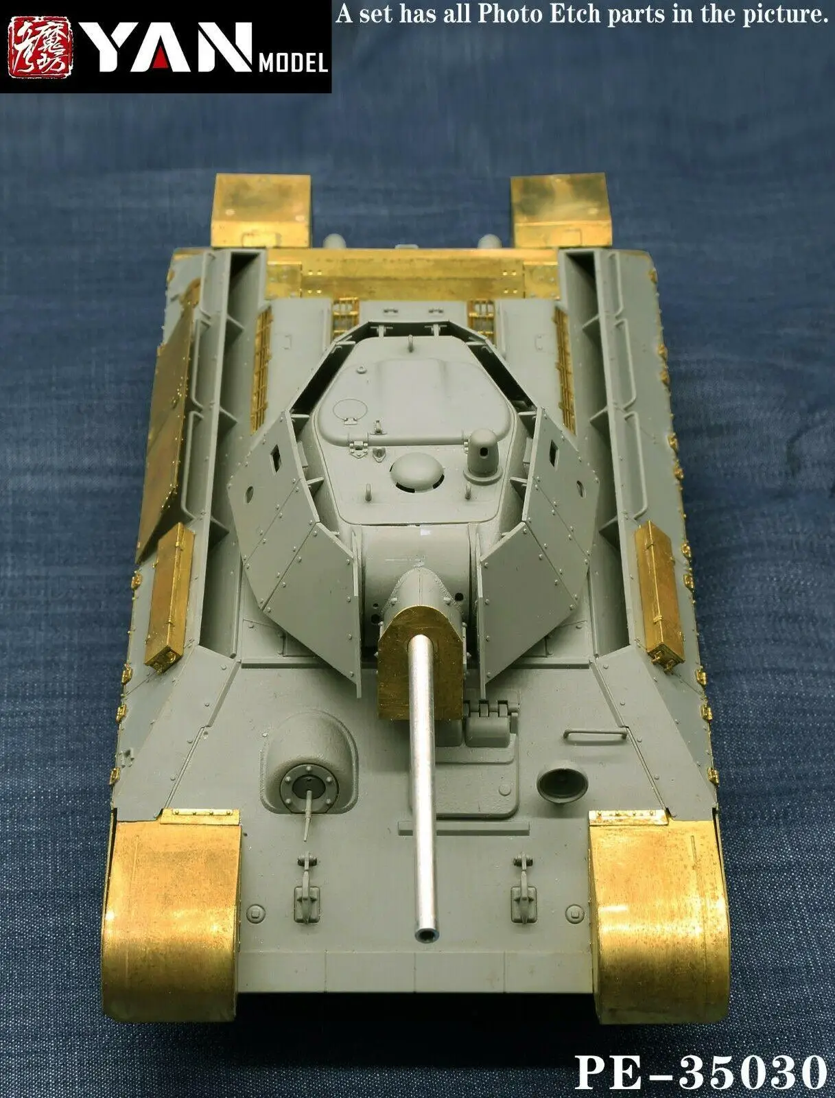 Yan модель PE-35030 1/35 шкала T-34/76 набор деталей для разметки границы BT-009 | Игрушки и