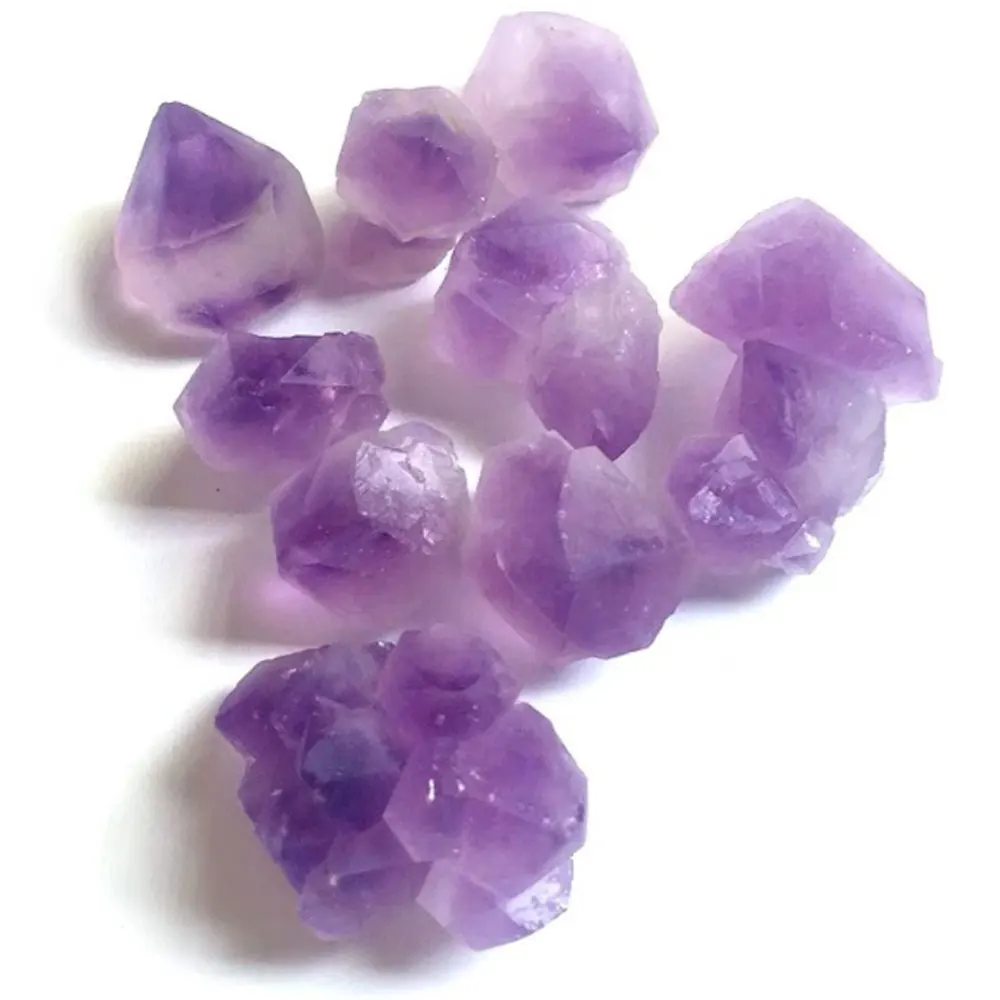 100 г натуральный аметист кварца кристалл ручной резки самородок формы