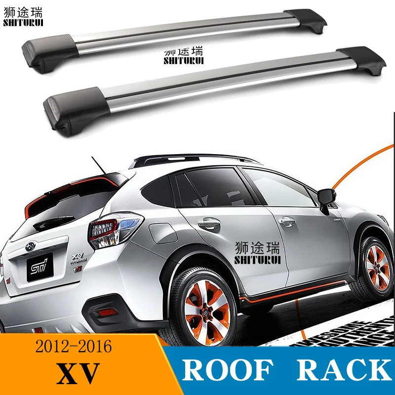 2 шт. панели крыши для SUBARU XV SUV 2012 2019 алюминиевый сплав боковые перекрещивающиеся