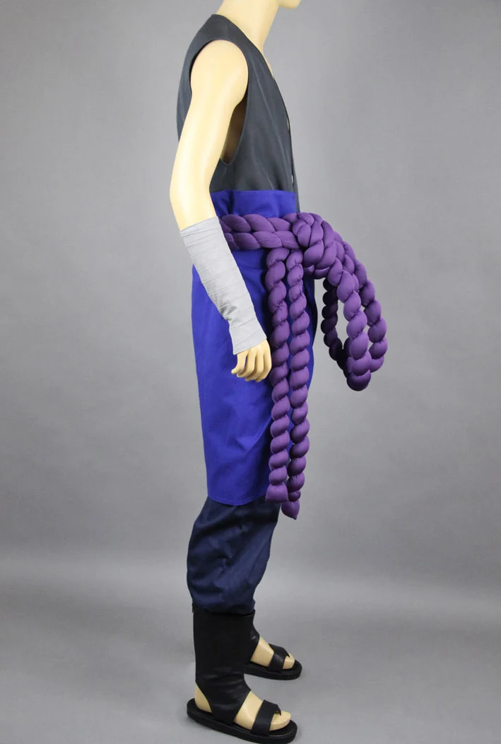 Shippuden Uchiha Sasuke Hebi Organization Cosplay Costume | Тематическая одежда и униформа