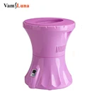 Сидячее сиденье с паром, фумигационный массаж для женщин, вагинальный инструмент для здоровья Йони, гинекологический инструмент для репродуктивной матки, теплое сиденье