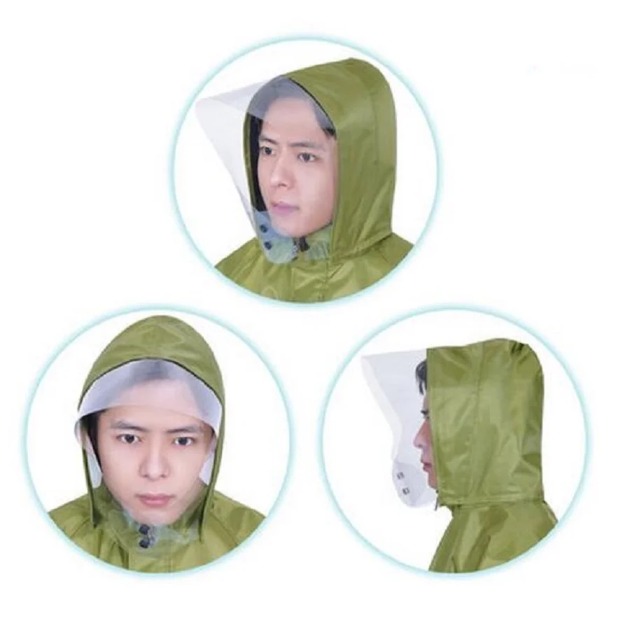 Водонепроницаемый дождевик брюки от дождя женская и мужская куртка комплект для